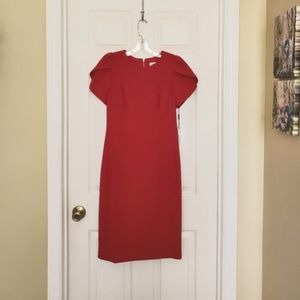 Calvin Klein Short Red Dress 6